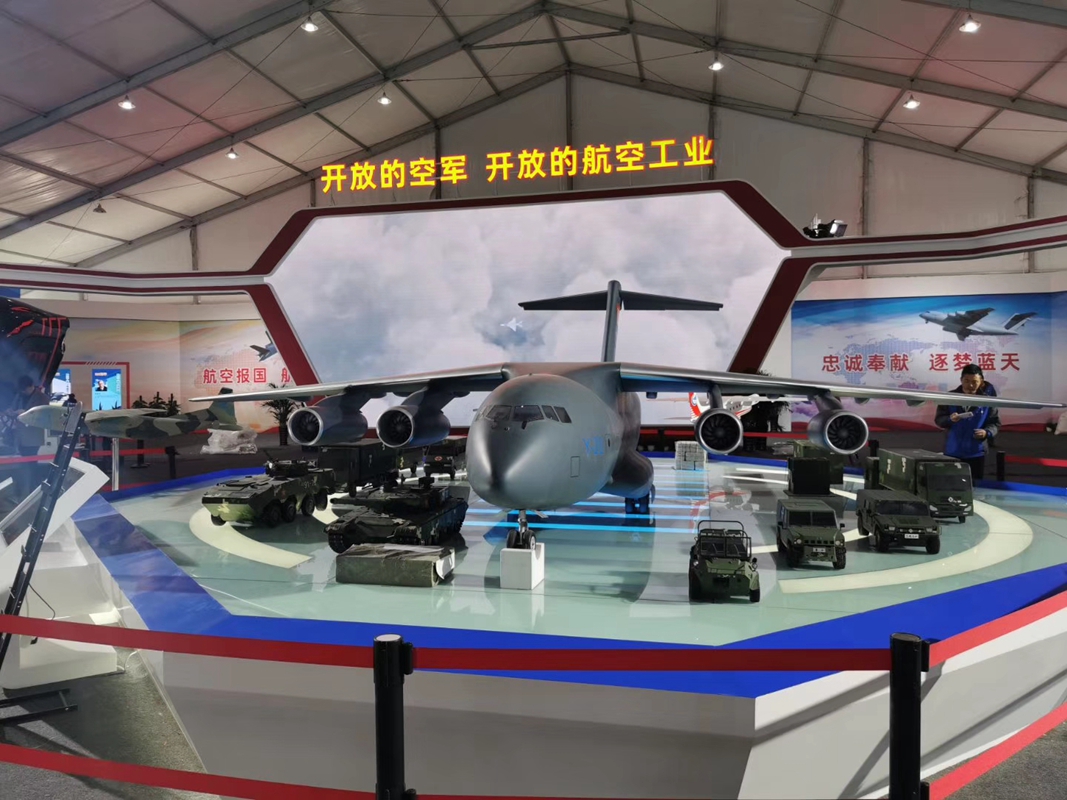 慶祝人民空軍成立70周年，2019空軍航空開放活動——長春航空展，龍航無人機T12展位與您有約